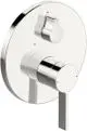 HANSA-Einhebelmischer-Fertigmontageset-fuer-Wanne-Brause-HANSALOFT-8772-Rosette-rund-mit-Sicherungseinrichtung-Chrom-87723003 gallery number 1